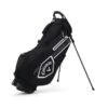 Callaway Chev Stand Bag Black Charcoal White