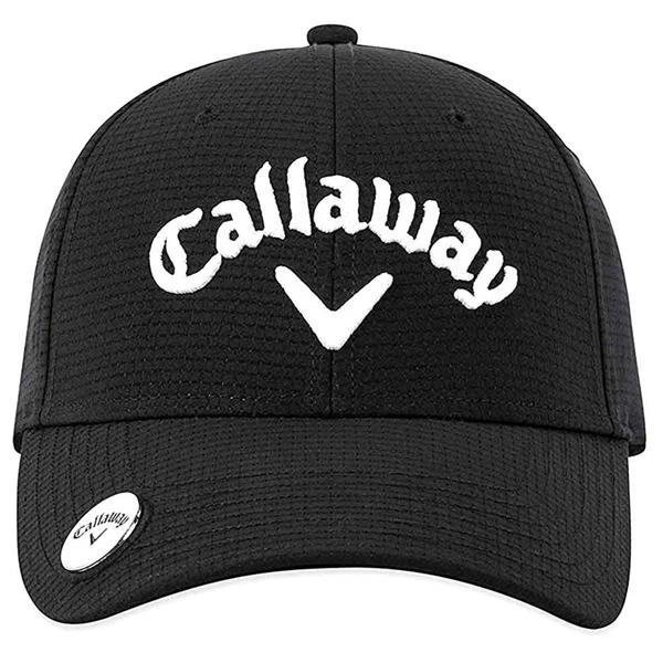 Callaway Gents Stitch Magnet Adj Cap Black - Image 3