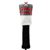 Callaway Vintage Hybrid Headcover White Charcoal Red