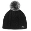 Callaway Ladies Pom Pom Beanie Black