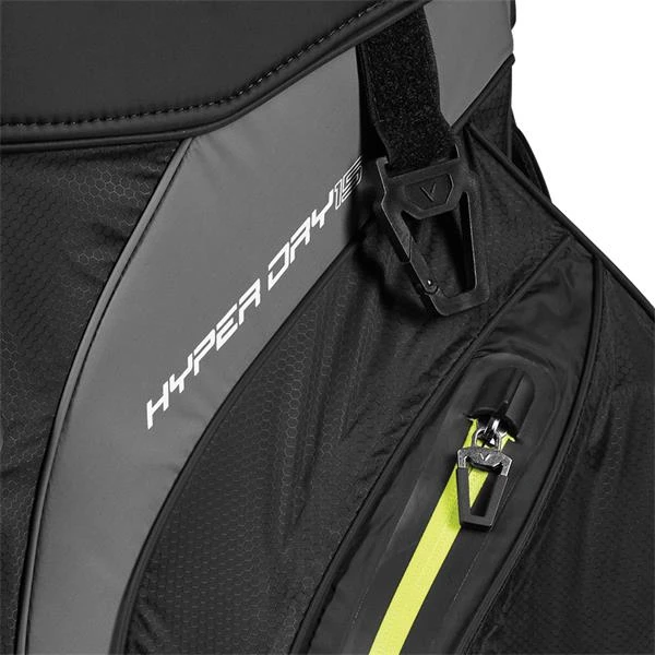 Callaway Hyper Dry 15 Cart Bag Black - Yellow - Image 2