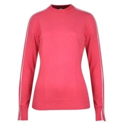 Callaway Ladies Striped Sweater Fruit Dove (683)