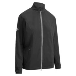 Callaway Ladies Wind And Water Resistant Jacket Caviar (002)