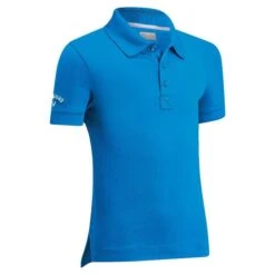 Callaway Junior - Boys Micro Hex Swing Tech Polo Shirt Spring Break (983)