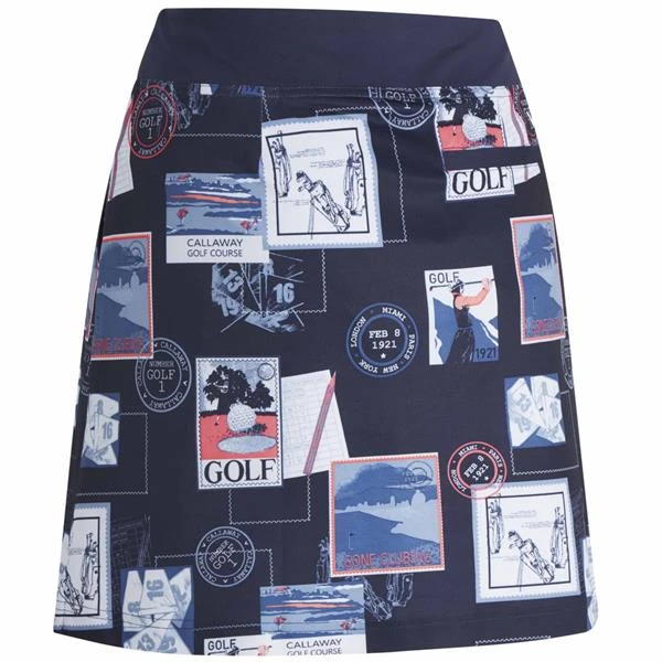 Callaway Ladies Postcard Printed Skort Peacoat (410) - Image 2