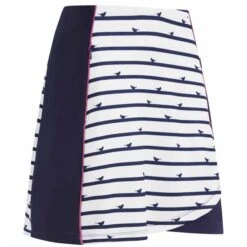 Callaway Ladies Birdie Stripe Skort Peacoat (410)