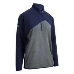 Callaway Gents ¼ Zip Aquapel Jacket Peacoat (410)