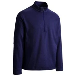 Callaway Gents Pullover Midweight Waffle Top Peacoat (410)