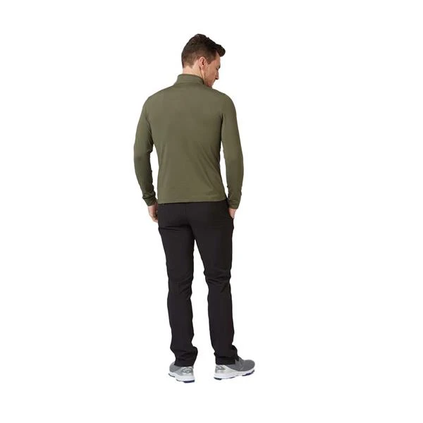 Callaway Gents Aquapel ½ Zip Pullover Black Lichen - Tigerlily (395) - Image 4