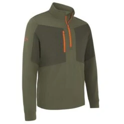 Callaway Gents Aquapel ½ Zip Pullover Black Lichen - Tigerlily (395)