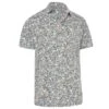 Callaway Gents Artificial Nature Print Polo Shirt Black Lichen (383)