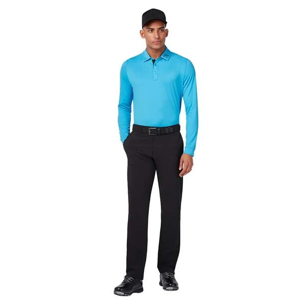 Callaway Gents Long Sleeve Performance Polo Shirt Malibu (450) - Image 5