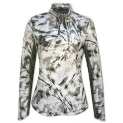 Callaway Ladies Nature Print SP Top White (123)