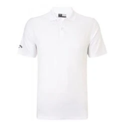 Callaway Junior - Boys Micro Hex Polo Shirt White (100)