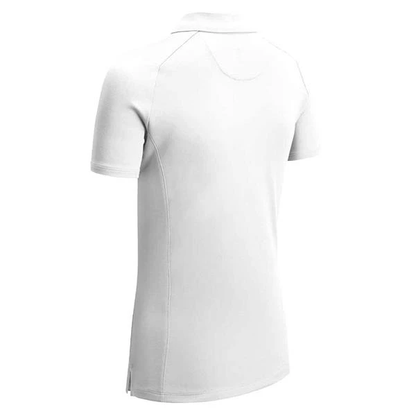 Callaway Ladies Solid Swing Polo Shirt Brilliant White (123) - Image 2
