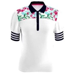 Callaway Ladies Brush Stroke Polo White (123)