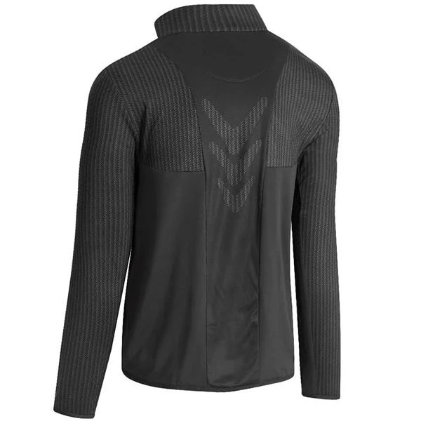 Callaway Gents Odyssey Chillout ¼ Zip Fleece Caviar (002) - Image 2