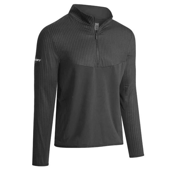 Callaway Gents Odyssey Chillout ¼ Zip Fleece Caviar (002)