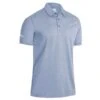Callaway Gents Ventilated Heathered Polo Shirt Blue Horizon (435)