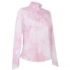Callaway Ladies Tye Dye Sun Protection Top Pastel - Lavender (697)