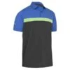 Callaway Gents Soft Touch Colour Block Polo Shirt Magnetic Blue (974)
