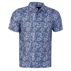 Callaway Gents Confetti Polo Shirt Peacoat (410)