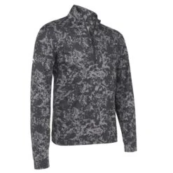 Callaway Gents Camo Printed Fleece Caviar (002)