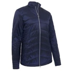Callaway Ladies Quilted Jacket Peacoat (410)