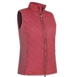 Callaway Ladies Lightweight Quilted Vest Geranium (692)