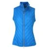 Callaway Ladies Lightweight Quilted Vest Blue Sea Star (476)