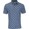 Callaway Artisan Foulard Print Shirt Polo Short Sleeve Golf Apparel