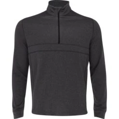 Callaway Waffle 1/4 Zip Outerwear Pullover Golf Apparel