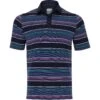 Callaway Yarn Dyed Marled End-On-End Shirt Polo Short Sleeve Golf Apparel