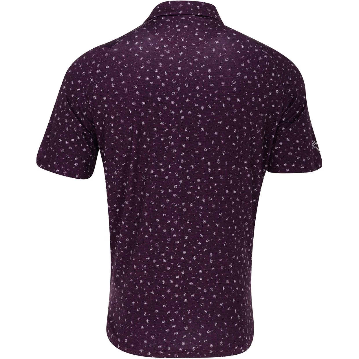 Callaway Zodiac Novelty Print Shirt Polo Short Sleeve Golf Apparel - Image 2