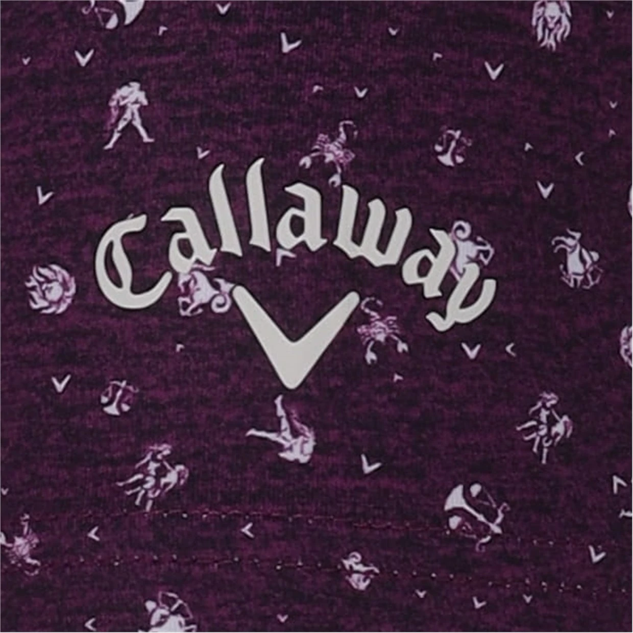 Callaway Zodiac Novelty Print Shirt Polo Short Sleeve Golf Apparel - Image 4